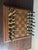Mid-Century Medieval-Style Cast Metal Chess Set With Hardwood Board and Hand-Carved Storage Box For Sale - Image 9 of 14