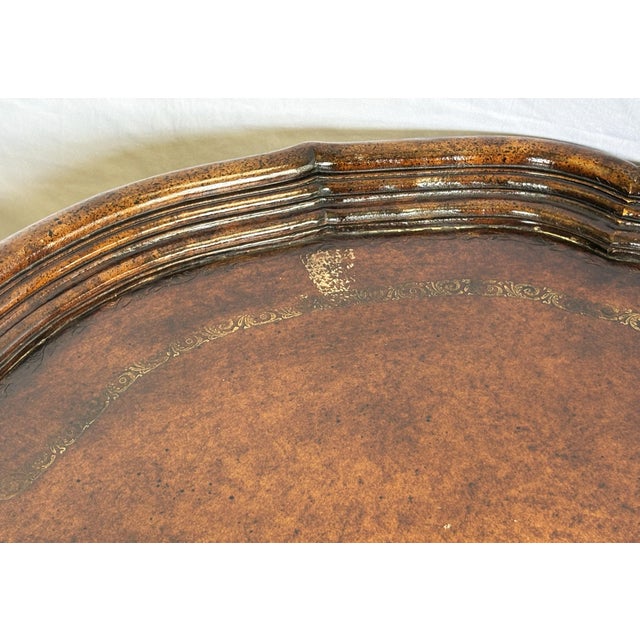 Vintage John-Richard European Crossroads Collection French Cane Coffee Table For Sale - Image 15 of 18