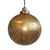 Hand blown vintage brass globe lantern with charming perforated tiny dot patterns that emit beautiful light patterns when...