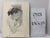 1940s Original Signed Graphite Illustration of Praying Young Girl, 11.5 × 8.75 In. For Sale In Atlanta - Image 6 of 6