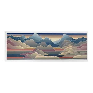 John Martineau "Northwest Passage Revisited" Mountain93" Large Art Hand Signed