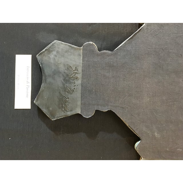 Raku Ceramic Wall Sculpture Intertwining Passion by Stefania Zoppellaro, 2022 For Sale - Image 6 of 12