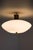 Model 71 Ceiling Lamp in Brass and Opaline Glass attributed to Lisa Johansson-Pape, 1950s For Sale - Image 10 of 11