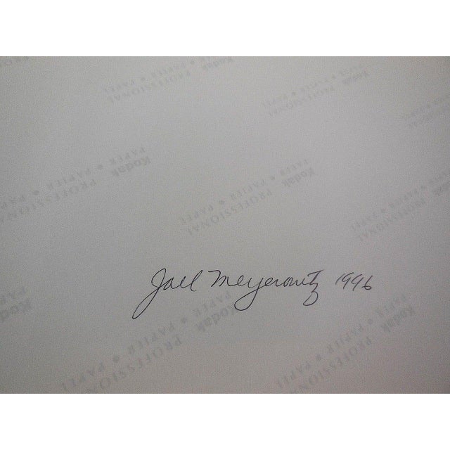 Printmaking Materials Joel Meyerowitz, Joel Meyerowitz Vintage Color Photograph C Print Photo Signed, 1996 For Sale - Image 7 of 7