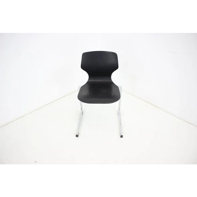 Mid-Century Modern Mid-Century Pagwood Chair attributed to Flototto for from Flötotto, 1970s For Sale - Image 3 of 8