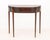 American Federal Inlaid Mahogany Card Table, the flip-top above tapered legs. 30" H x 34" W x 17.25" D. Provenance: The...