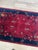 Navy Blue Antique Art Deco Chinese Wool Rug, Butterflies & Crimson Field, C. 1920s — 2'11" × 4'10" For Sale - Image 8 of 10