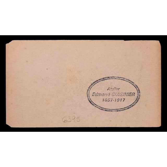 Landscape is an original drawing in charcoal realized in the early 20th Century by Edmond Cuisinier (1857-1917)....