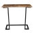Mid Century Modern Style Tiger's Eye Veneered and Metal Console Table For Sale