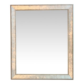 1990s Handcrafted Mother of Pearl Shell Mirror For Sale