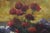 1980s Large Oil on Canvas Still Life Fruit & Flowers For Sale - Image 5 of 14