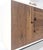 White Lacquer & Walnut 3 Drawer Two Compartments Credenza Mid Century MINT For Sale - Image 6 of 11