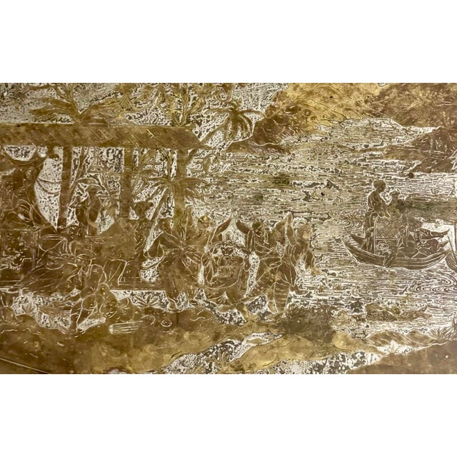 Metal Philip and Kelvin LaVerne "T'ang Marriage" Bronze Coffee Table For Sale - Image 7 of 8