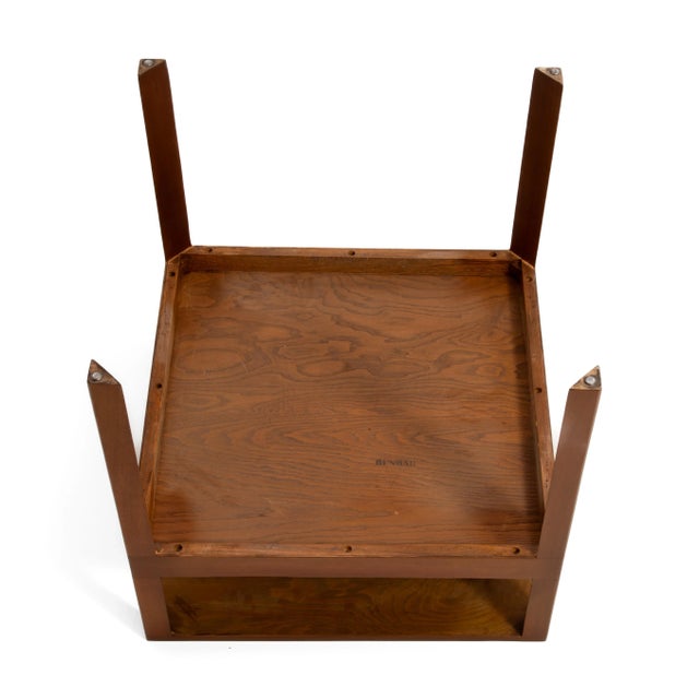 Square Edward Wormley Dunbar Side End Center Table - Two Available For Sale - Image 14 of 17