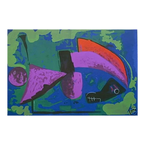 Marino Marini Original Lithograph Guerrier XXe Siecle 1968