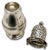 Unusual Top Fastining Design Antique London England Solid Sterling Silver Sugar Shaker Circa 1928 For Sale - Image 4 of 12