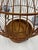 1980s 1980's Asian Bamboo Birdcage With Ceramic Feeders For Sale - Image 5 of 10