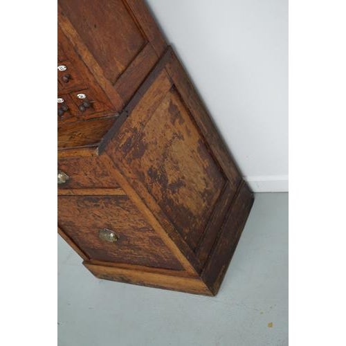 Early 20th Century French Oak Jewelers Cabinet For Sale - Image 11 of 18