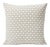 Schumacher X Celerie Kemble Betwixt 20" Pillow in Stone & White For Sale