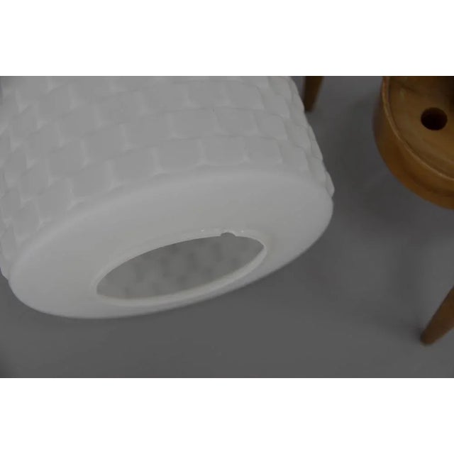 Brown Table Lamp by Uluv, Czechoslovakia, 1960s For Sale - Image 8 of 11