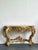 Antique Giltwood Rococo Style Console Marble Top Table For Sale - Image 17 of 18