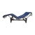 Chaise Lounge in Blue Leather in the style Le Corbusier, 1990s For Sale - Image 11 of 11