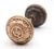 Antique 1890s Victorian Norwich Passage Door Knob Set For Sale - Image 6 of 9