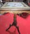 Napoleon III Pedestal Table with Porcelain-Painted Top For Sale - Image 4 of 6