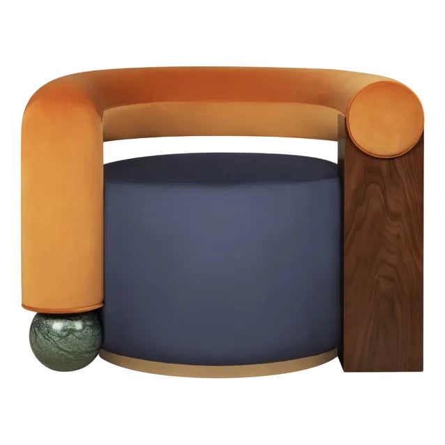 Galatea Armchair by Malabar For Sale