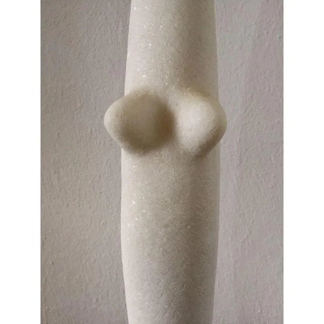 Aphrodite Hand Carved Marble Sculpture by Tom Von Kaenel For Sale - Image 6 of 7