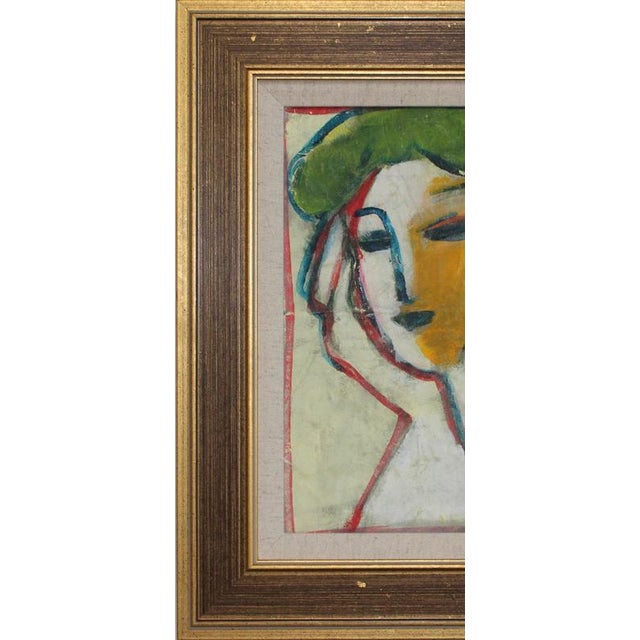 Hidden Portraits V, 1980s, Acrylic on Canvas, Framed For Sale - Image 8 of 10