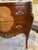 2000s Vintage French Provincial Walnut and Fruitwood Bombe Commode For Sale - Image 10 of 12