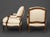 Wood Louis XV Style Upholstered Walnut Bergeres, Pair For Sale - Image 7 of 7