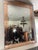 Glass Large Vintage Venetian Peach Glass Etched Floral Wall Mirror For Sale - Image 7 of 7