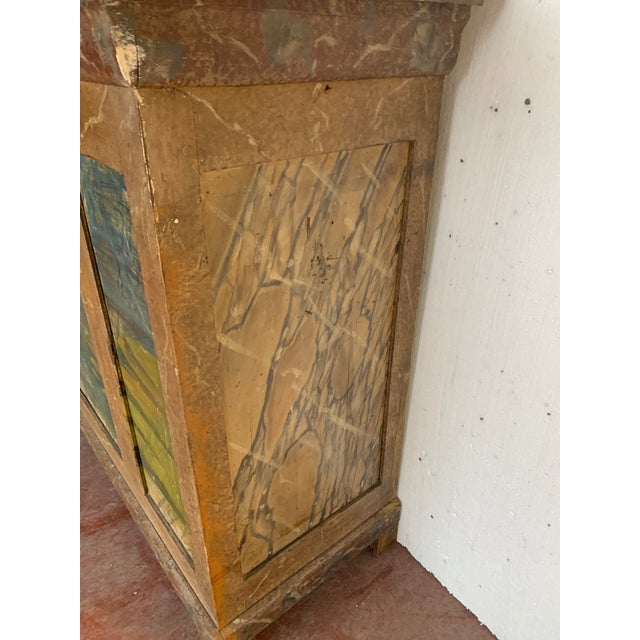 Small 20th Century Fir Counter in the style of Flament For Sale - Image 3 of 11