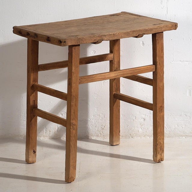 Antique Primitive Style Console Table, 1920s For Sale - Image 15 of 15