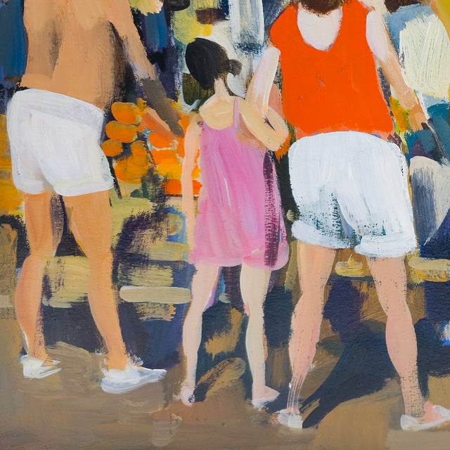 Day at the Market - Serge Hollerbach, C. 1991 For Sale - Image 4 of 10