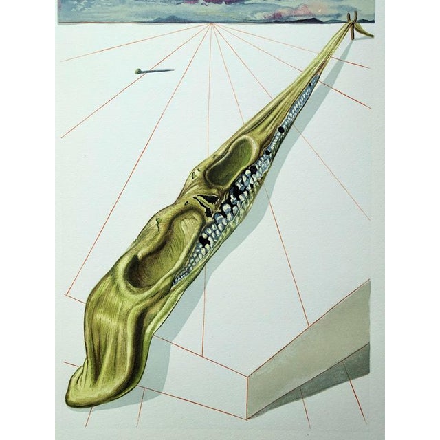 Salvador dali (1904-1989) divine comedy, hell 14, the blasphemers, 1963 woodcut unsigned on bfk rives vellum 32.8 x 26.4...