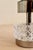 Small Vintage Italian Pressed Glass and Chrome Table Lamps, 1970s, Set of 2 For Sale - Image 6 of 9