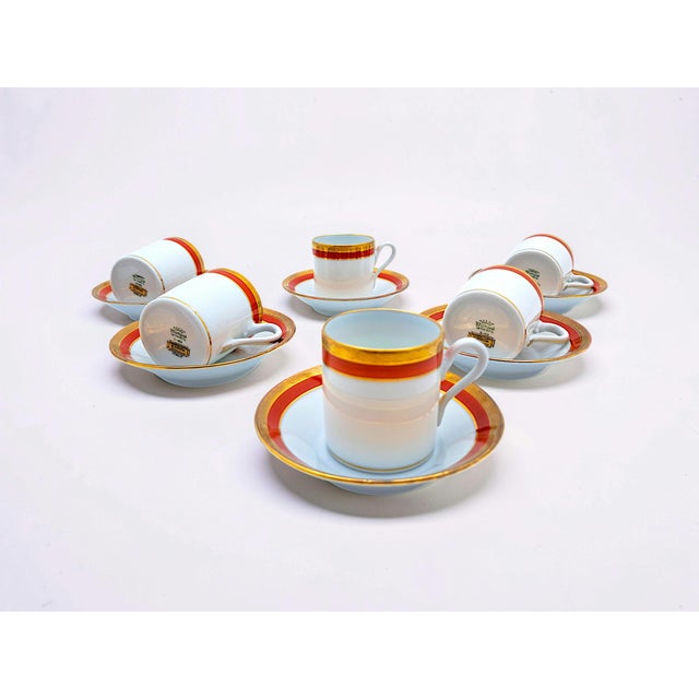 Key features of the set: Brand: Richard Ginori, Doccia Manufactory, Florence. Model: Empire. Decoration: Palermo...
