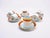 Key features of the set: Brand: Richard Ginori, Doccia Manufactory, Florence. Model: Empire. Decoration: Palermo...