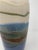 Ceramic Mid Century Modern Multi-Color Striped Vase For Sale - Image 7 of 11
