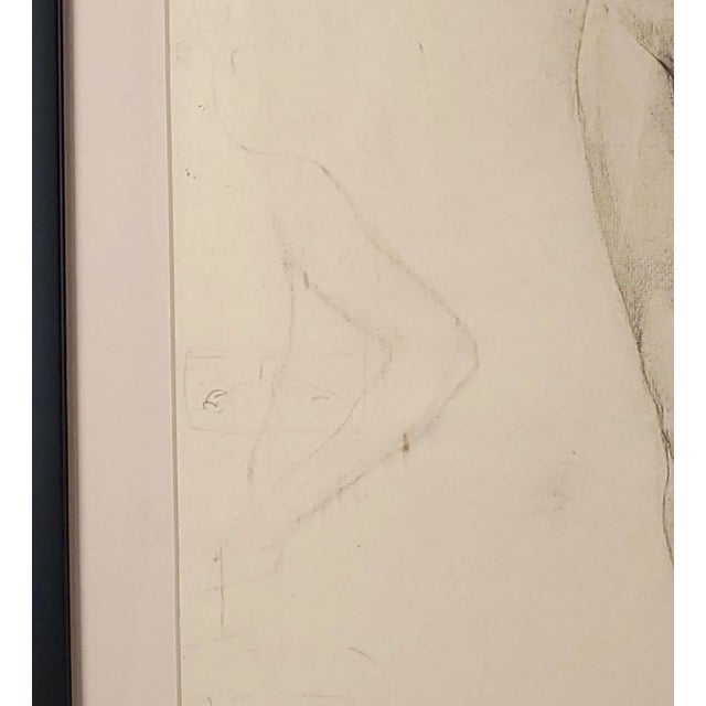 Paper École Des Beaux-Arts Academic Study, France, 19th Century For Sale - Image 7 of 8