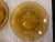 1970s Vintage Kig Indonesia Amber Pressed Glass Dinner Plates For Sale - Image 5 of 5