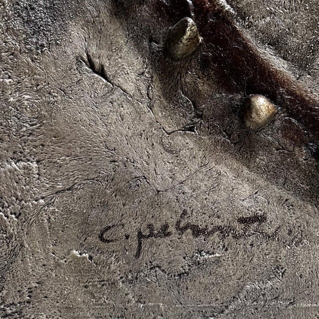 1980s Charles Pebworth Cast Aluminum For Sale - Image 4 of 4