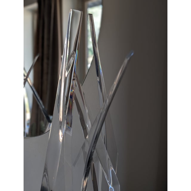 1970s 1970s Van Teal Lucite Sculpture For Sale - Image 5 of 10