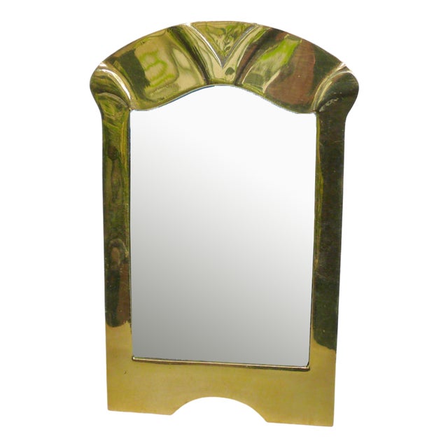 German Art Nouveau Picture Frame in Brass, 1890s For Sale