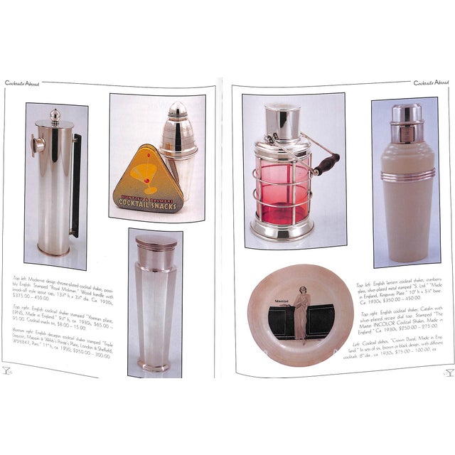 White "Vintage Bar Ware: Identification & Value Guide" 1997 Visakay, Stephen For Sale - Image 8 of 10