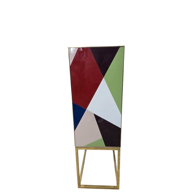 White Hollywood Regency Torino Dry Bar by Jonathan Adler For Sale - Image 8 of 12