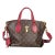 Bordeaux Monogram Canvas Flower Zipped Tote PM For Sale